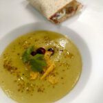 Avocado-Gazpachao | Kirsche | Jackfruit- Taco