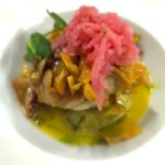 Spinatknödel | Schmorgurke | Spitzkohl | Radieschen | Dillöl